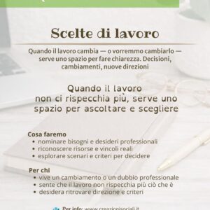 SCELTE DI LAVORO