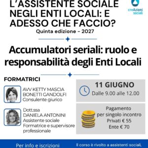 Accumulatori seriali: ruolo e responsabilità degli Enti Locali